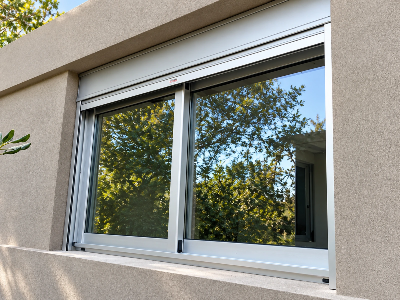 Ventana con cajón compacto integrado Roggero